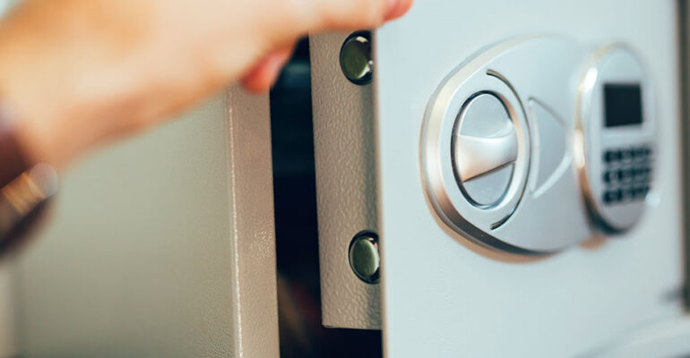 apertura de caja fuerte