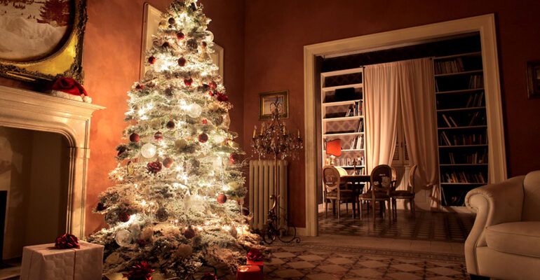 decoración en navidad