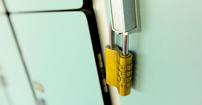 candado de combinación